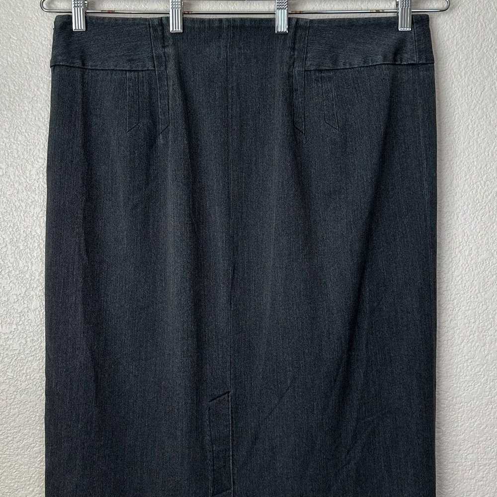 Other Lane Bryant Soft Denim Charcoal Gray Pencil… - image 7