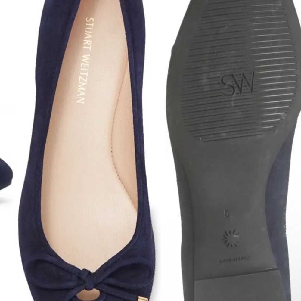 Gabby Leather Ballet Flat STUART WEITZMAN - image 3