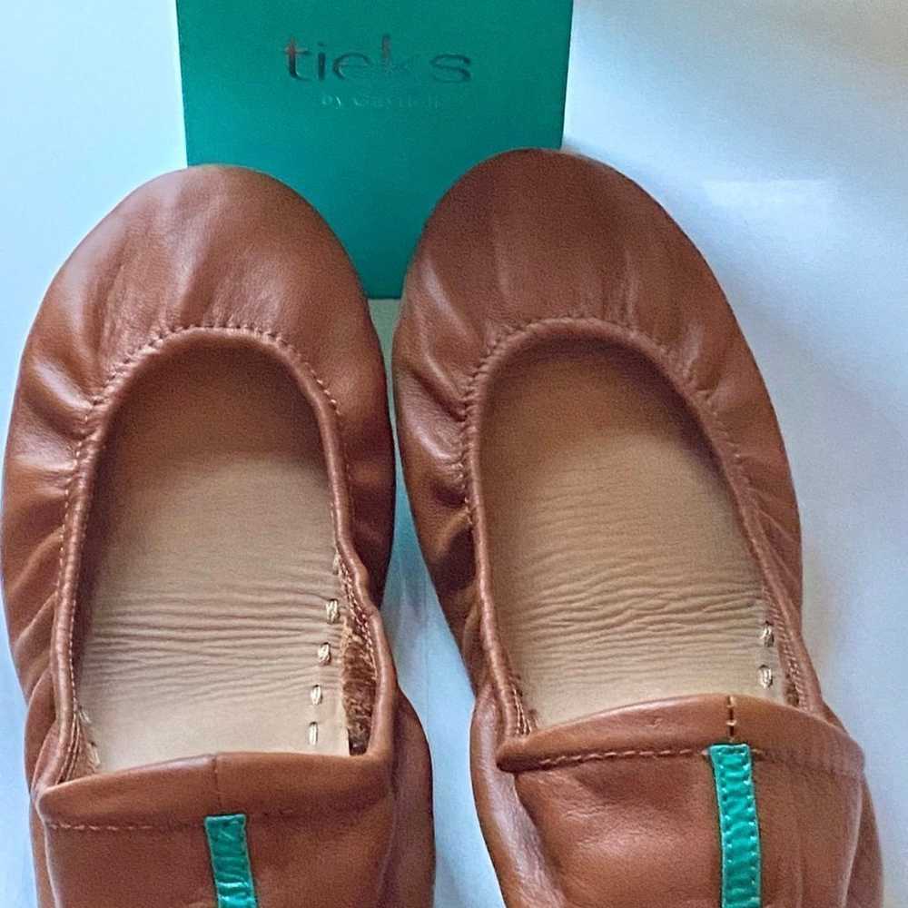 Chestnut Tieks Size 9 Like New! - image 3