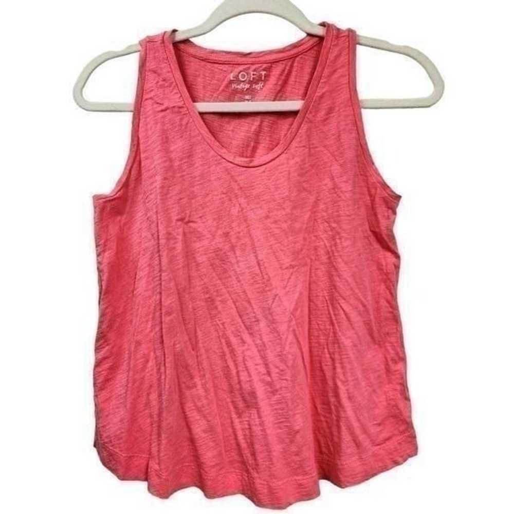 LOFT Vintage Soft Summer Tank Top Size XS - image 1