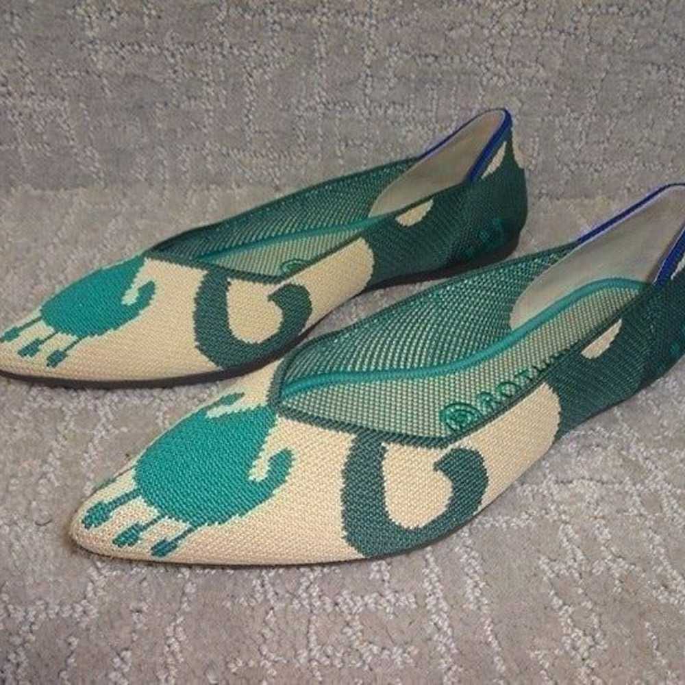 Rothys The Point Women's Size 7.5 Moroccan Ikat P… - image 9