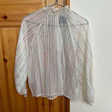 Sheer blouse vintage - image 1