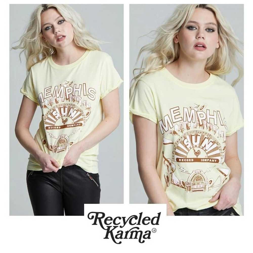 RECYCLED KARMA Sun Records Memphis Tee NWOT Small… - image 2