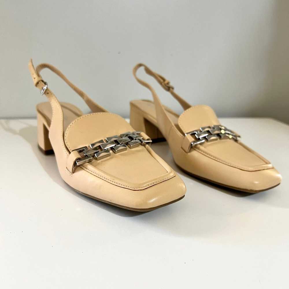 Marc Fisher Graci Pump Sling back Tan Size 7.5 - image 1