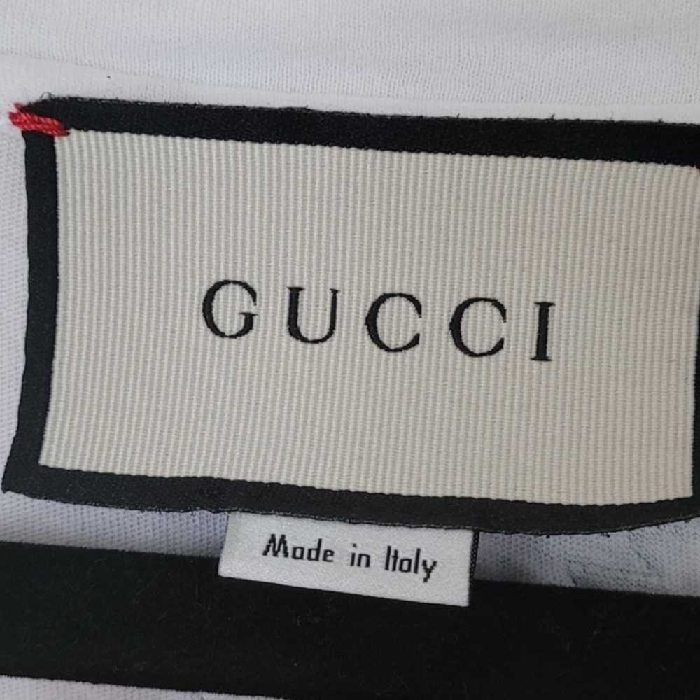 GUCCI OVERSIZED LOGO TSHIRT TEE TOP - image 6