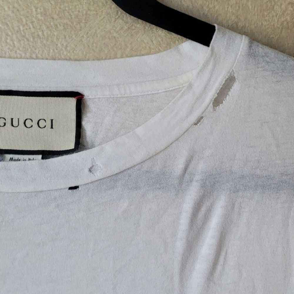 GUCCI OVERSIZED LOGO TSHIRT TEE TOP - image 8