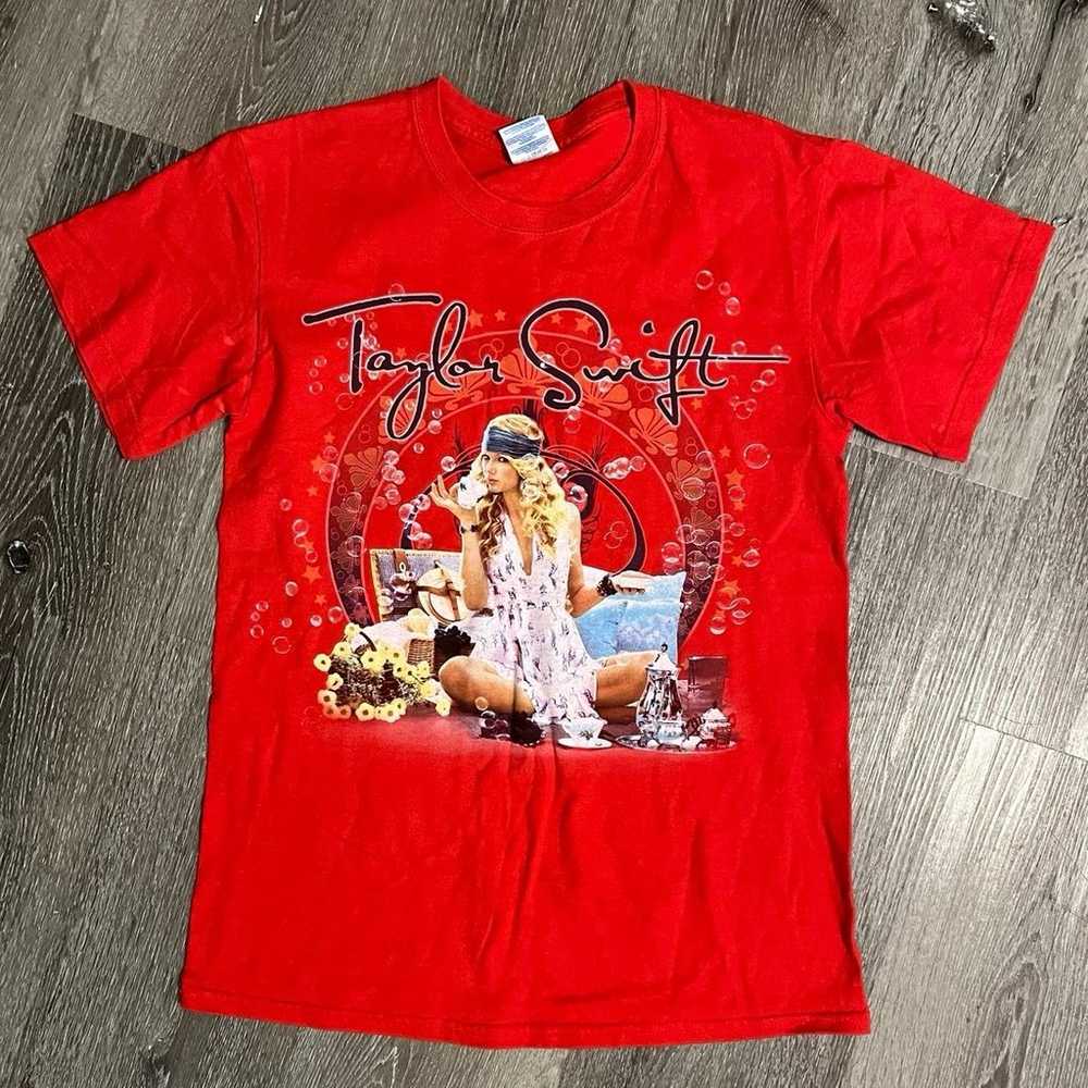 Vintage Taylor Swift Red Fearless Era Shirt - image 1