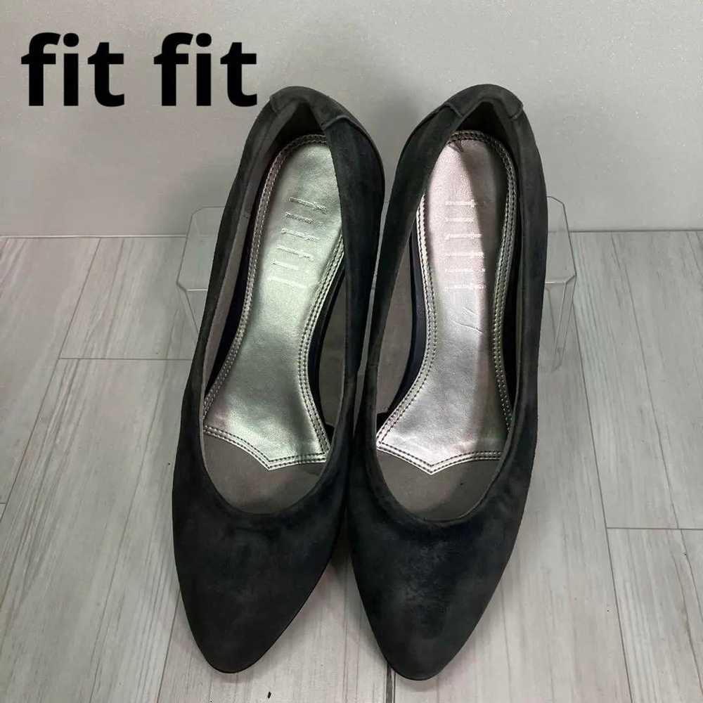 Fitfit pumps size 23cm in gray suede. - image 1