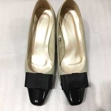 【andante】Two-tone pumps - image 1