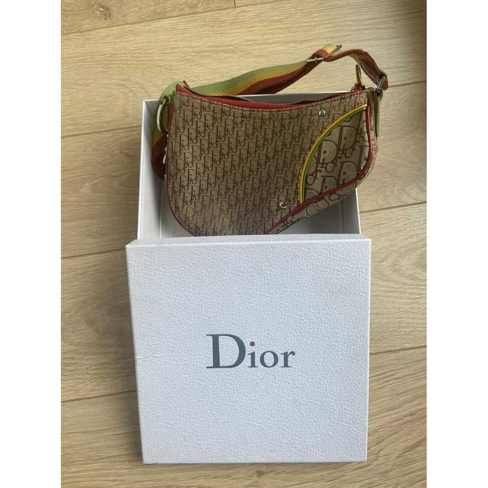 Dior Saddle Vintage Zip cloth handbag - image 9