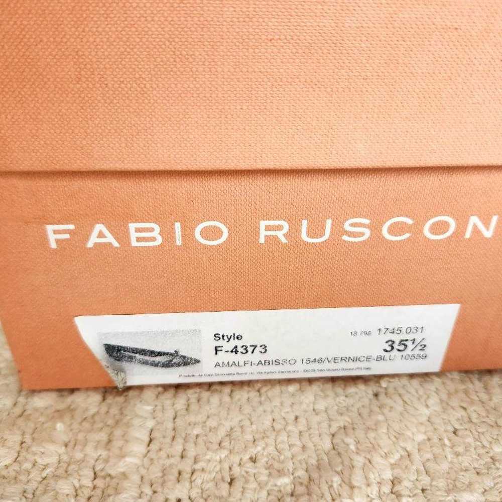 FABIO RUSCONI Fabio Rusconi Suede Pumps size 35.5 - image 8