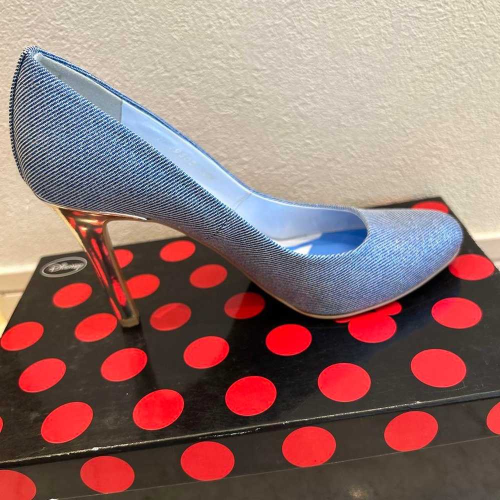 DIANA Disney Cinderella Pumps Blue Denim Style - image 12