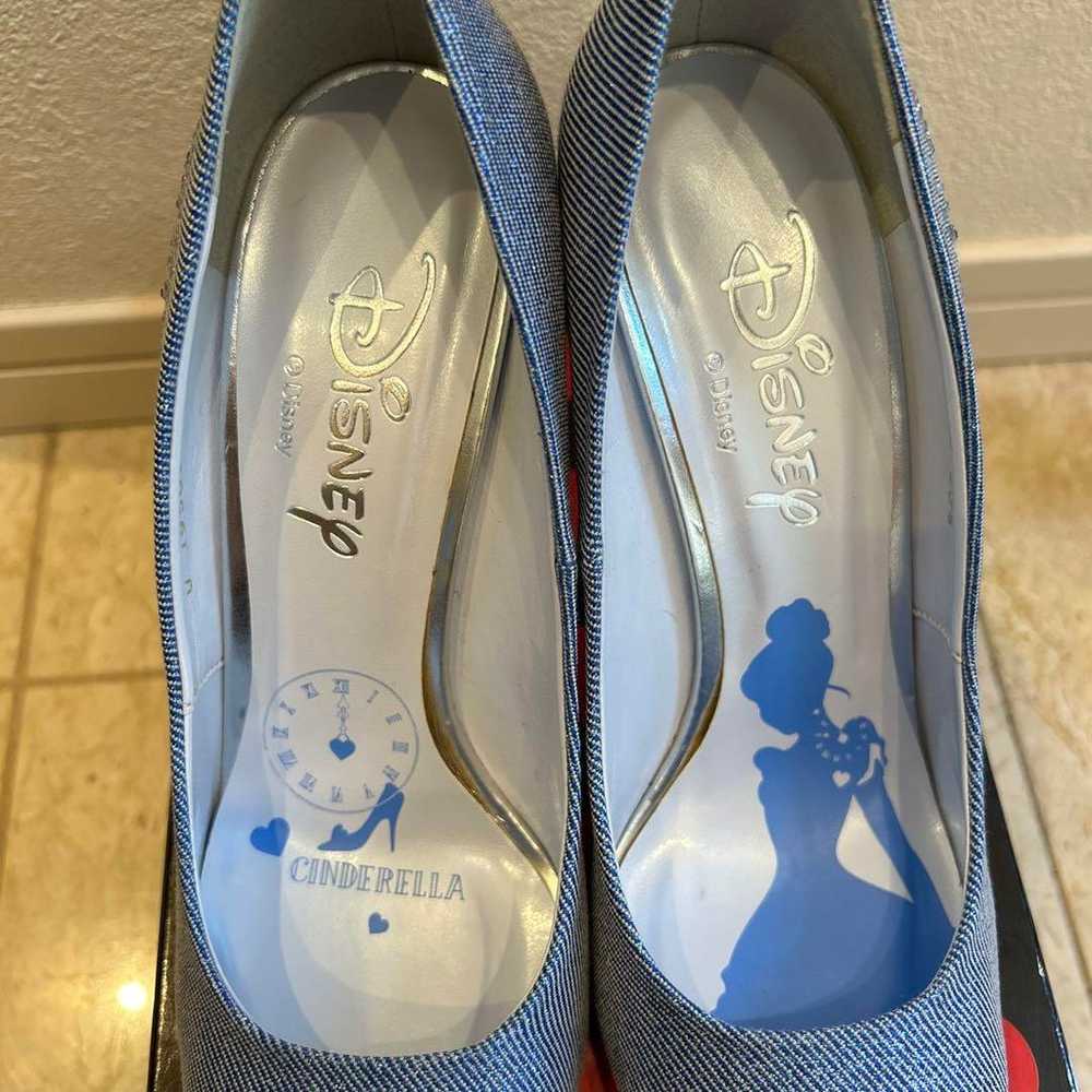 DIANA Disney Cinderella Pumps Blue Denim Style - image 3