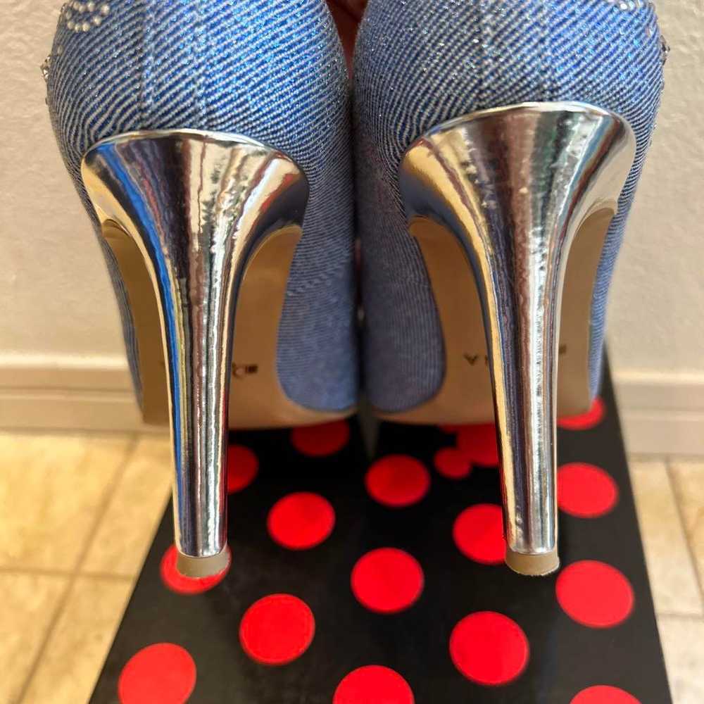 DIANA Disney Cinderella Pumps Blue Denim Style - image 5