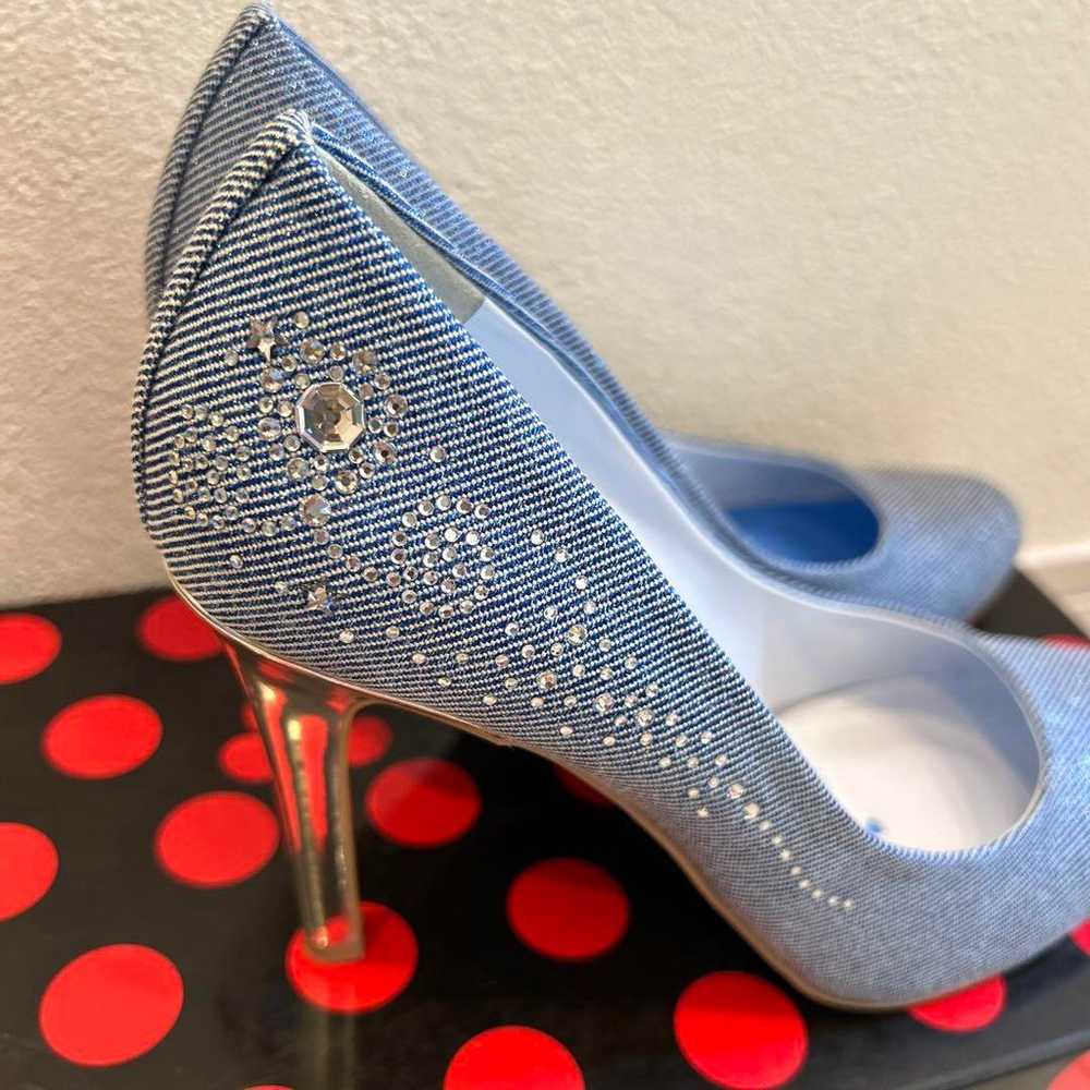 DIANA Disney Cinderella Pumps Blue Denim Style - image 6