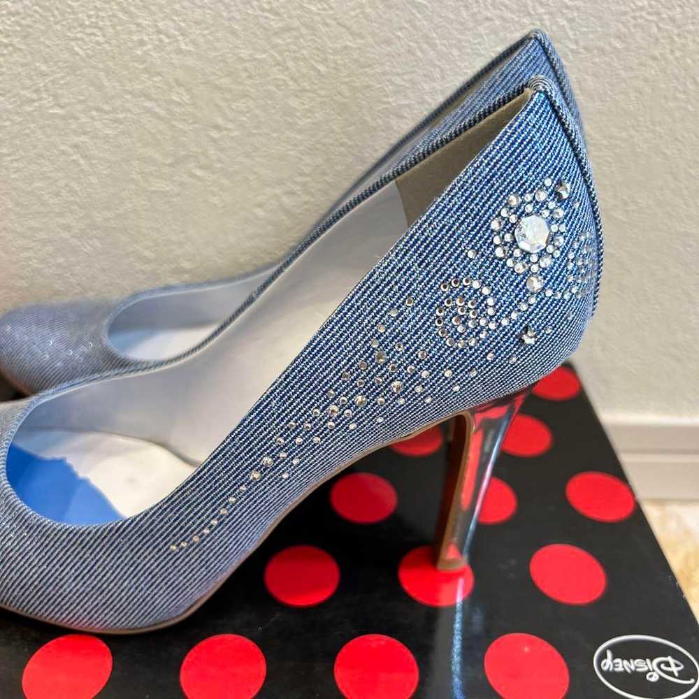 DIANA Disney Cinderella Pumps Blue Denim Style - image 7