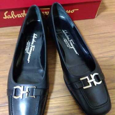 Salvatore Ferragamo high heel pumps.