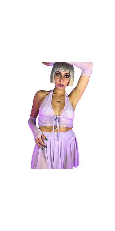 Freedom Rave Wear Rave Wonderland lavender mesh se