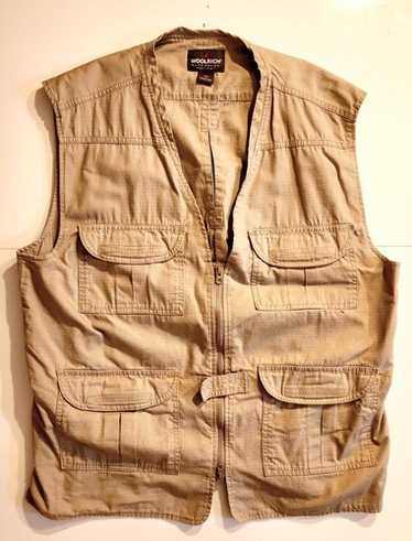 Woolrich Elite Series フィッシングベスト L ベージュ 楽天市場】古着 ウールリッチ WOOLRICH ELITE SERIES