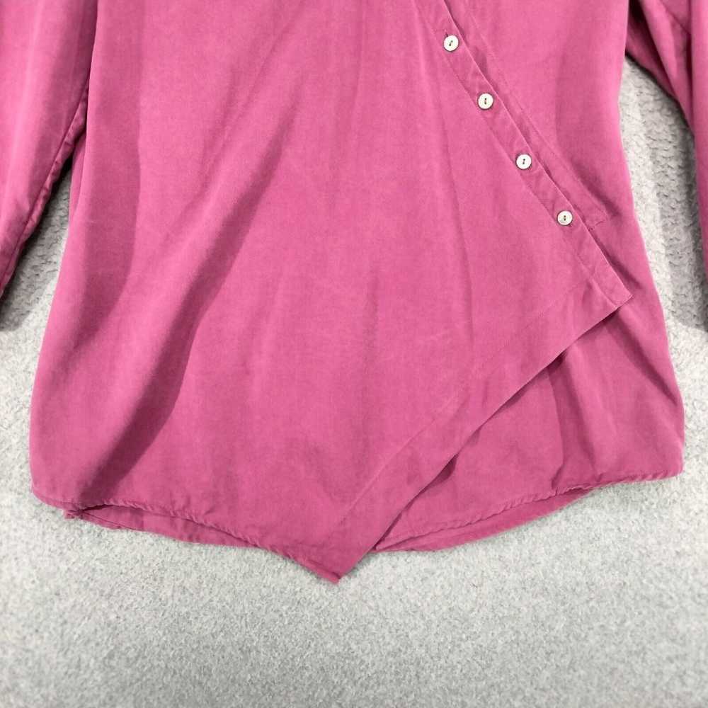 Soft Surroundings Tunic Top Womens Size M Magenta… - image 3