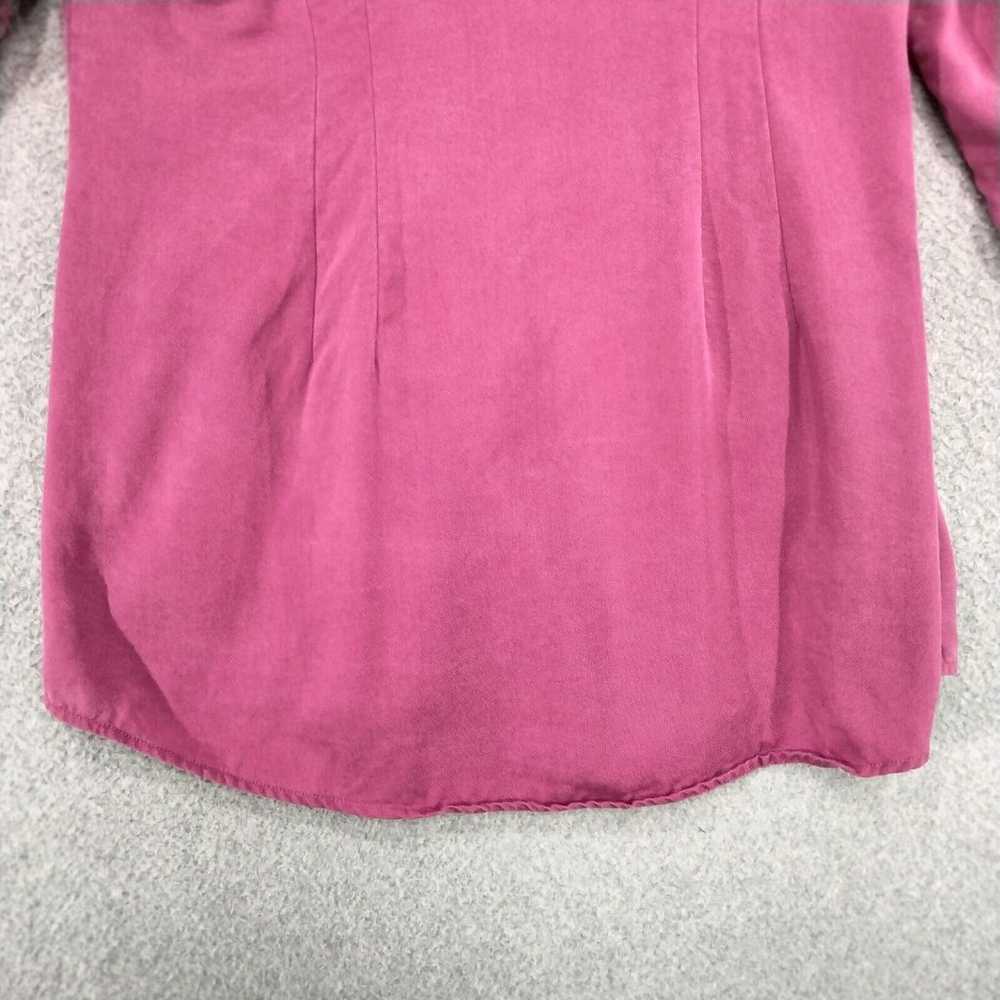 Soft Surroundings Tunic Top Womens Size M Magenta… - image 9