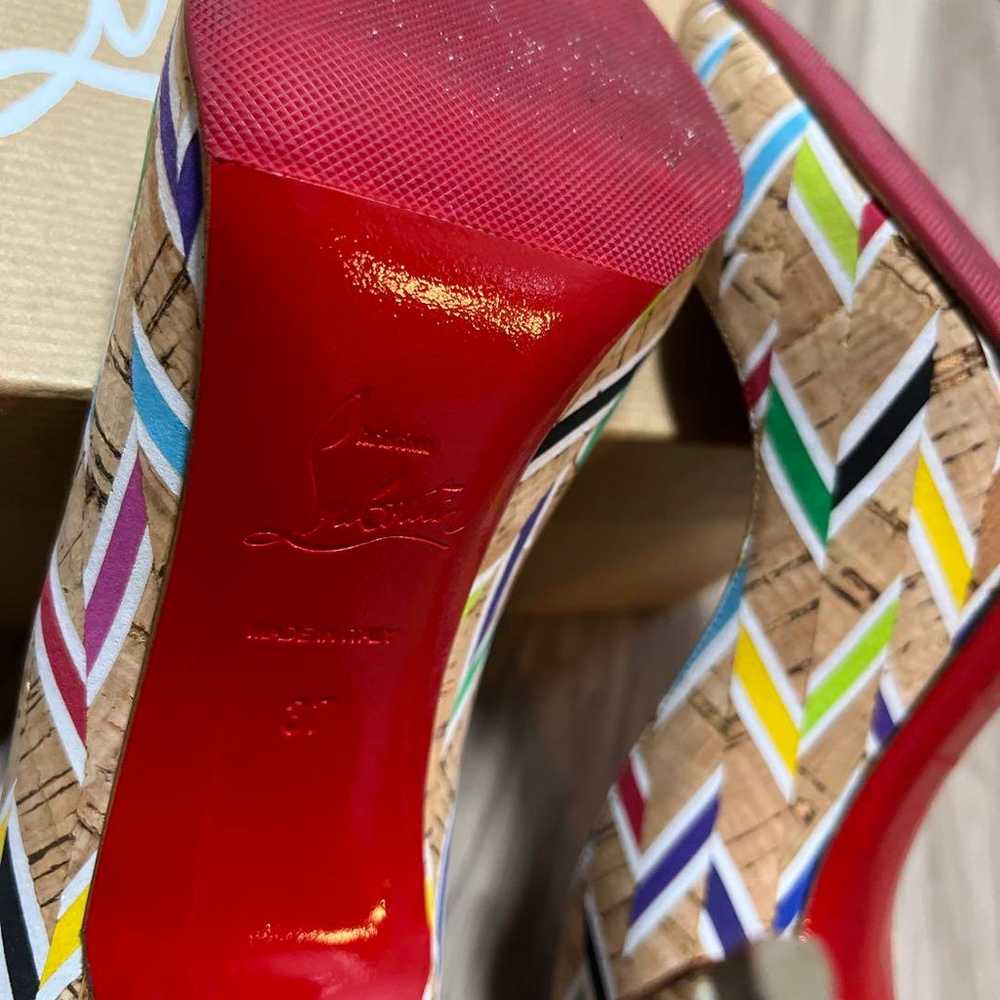 Christian Louboutin Multicolor Pumps with Storage… - image 11