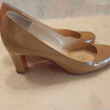 Christian Louboutin patent leather pumps