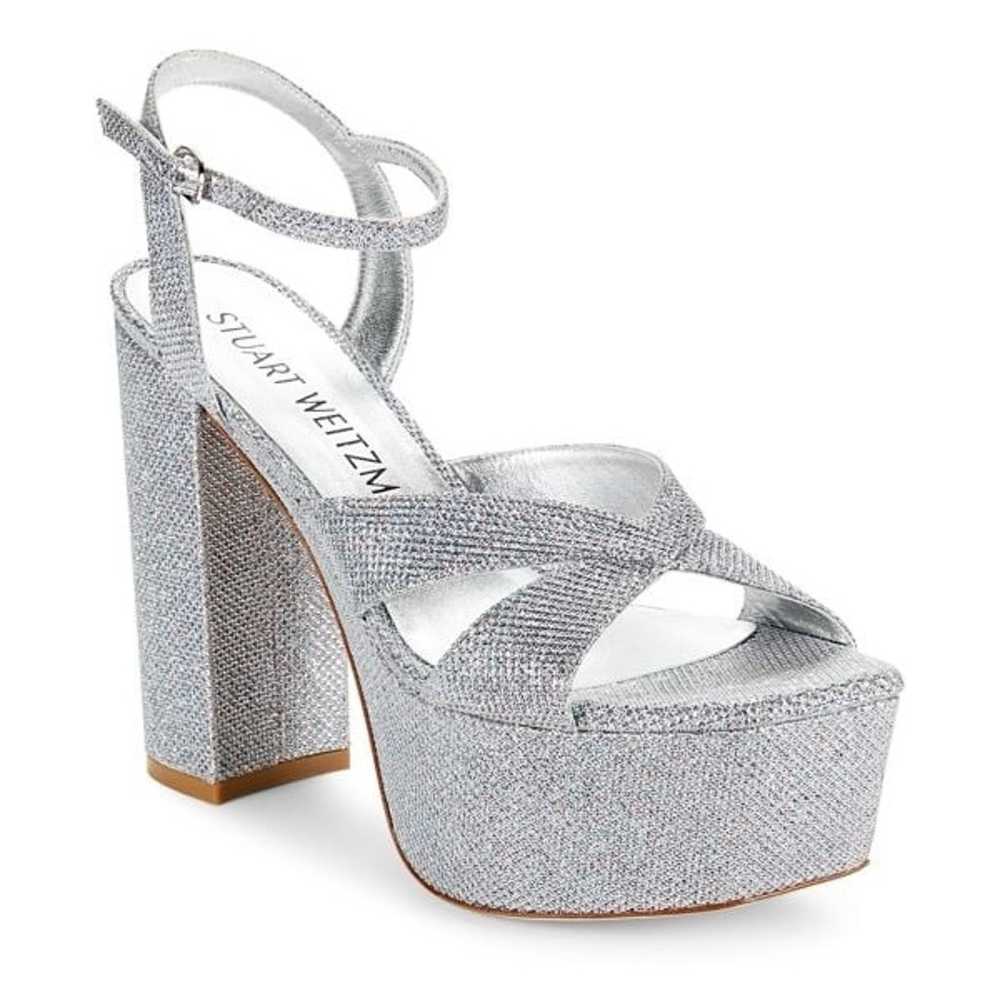 Stuart Weitzman Miami Embellished Platform Sandal… - image 12