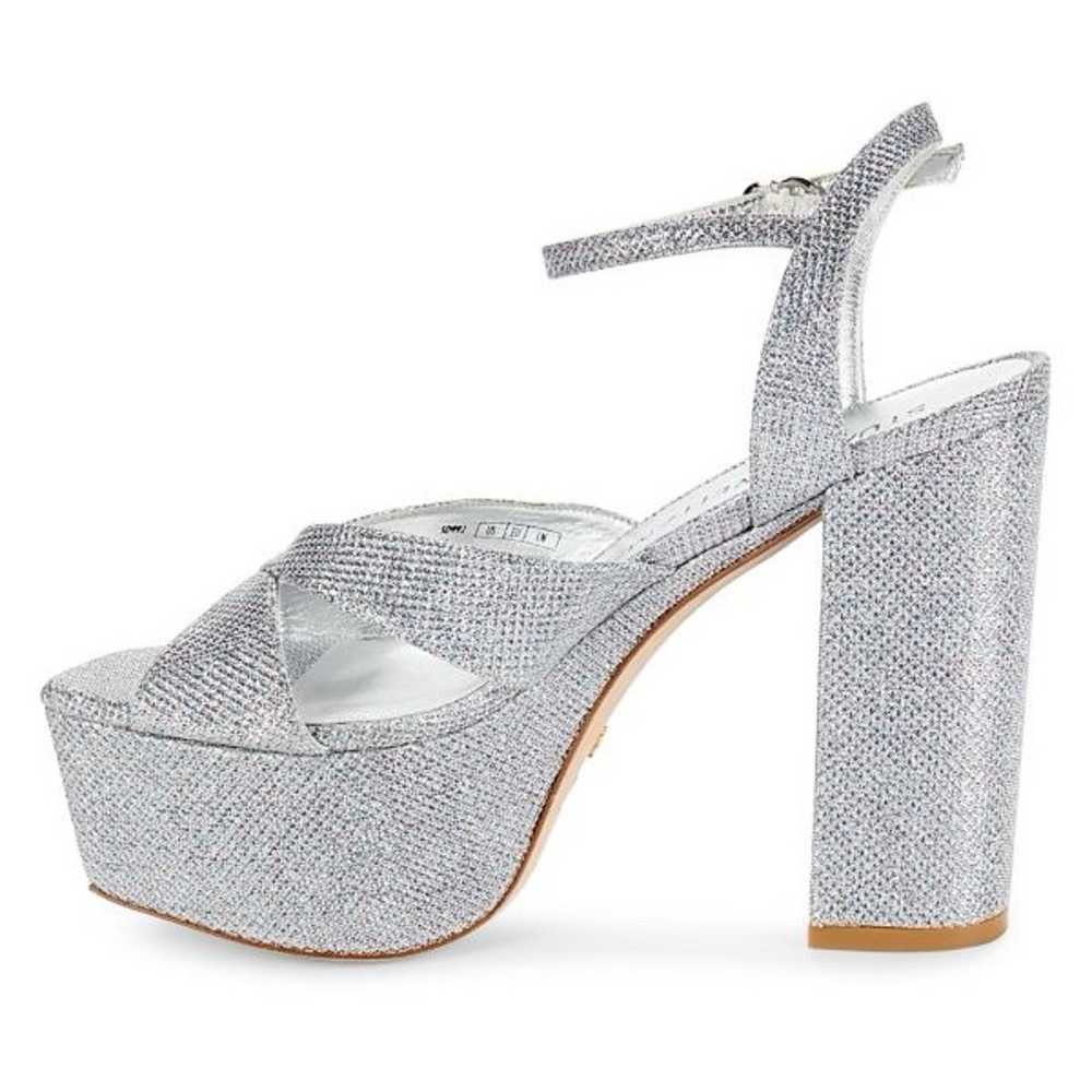 Stuart Weitzman Miami Embellished Platform Sandal… - image 2