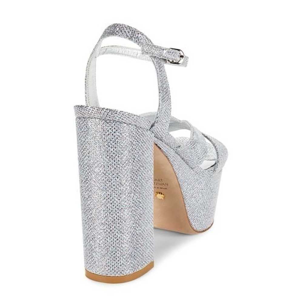 Stuart Weitzman Miami Embellished Platform Sandal… - image 3