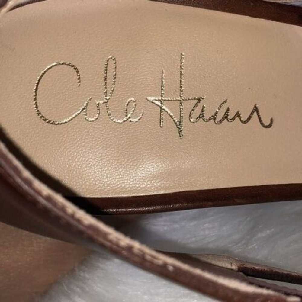 Cole Haan 'Verona Air' T-Strap Pumps Brown Leathe… - image 7