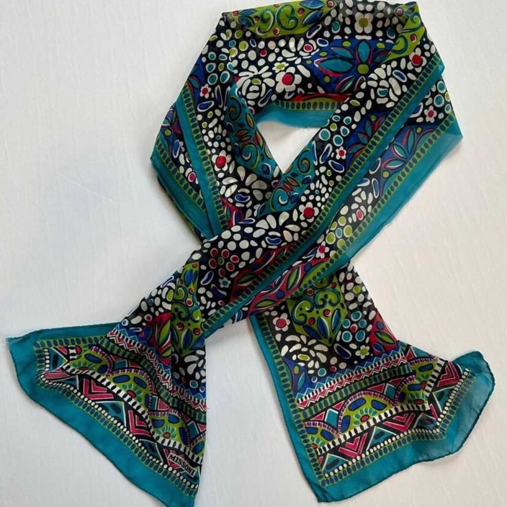 Missoni Silk scarf - image 5