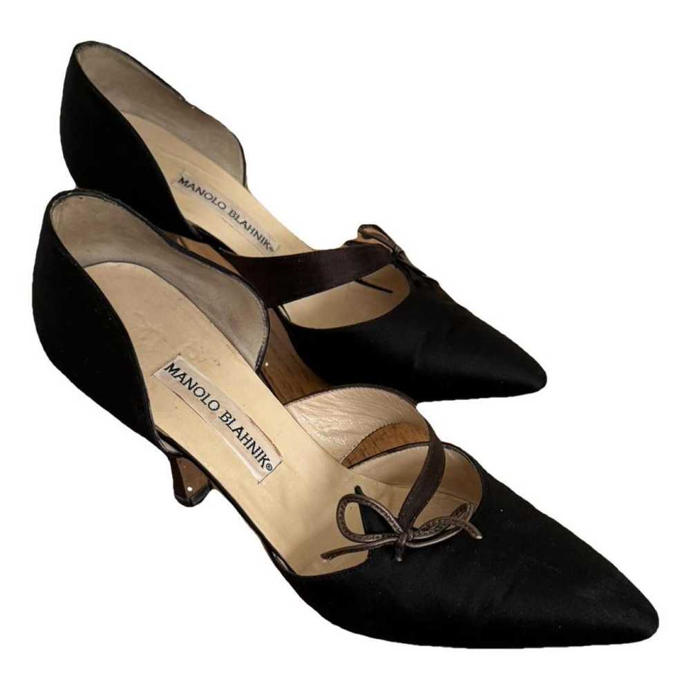 Manolo Blahnik Silk heels