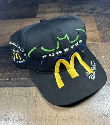 マクドナルド ヴィンテージ風キャップ ◇ 80's USA製 マクドナルド プリント入り コットンキャップ