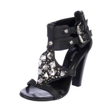 Balmain x Giuseppe Zanotti Leather Embellished Hi… - image 1