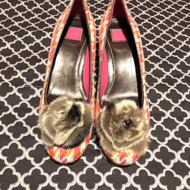 Coach Womens Kitten Heels Made In Italy Shoes A33… - image 1