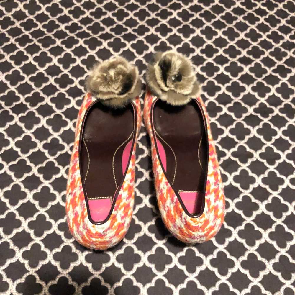 Coach Womens Kitten Heels Made In Italy Shoes A33… - image 7