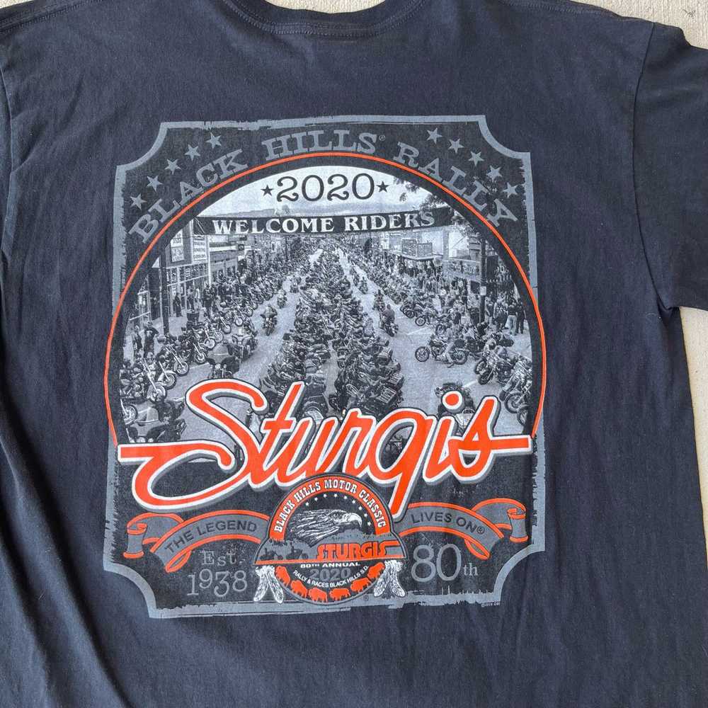 Other 2020 Black Hills Rally Sturgis T-Shirt XL - image 6