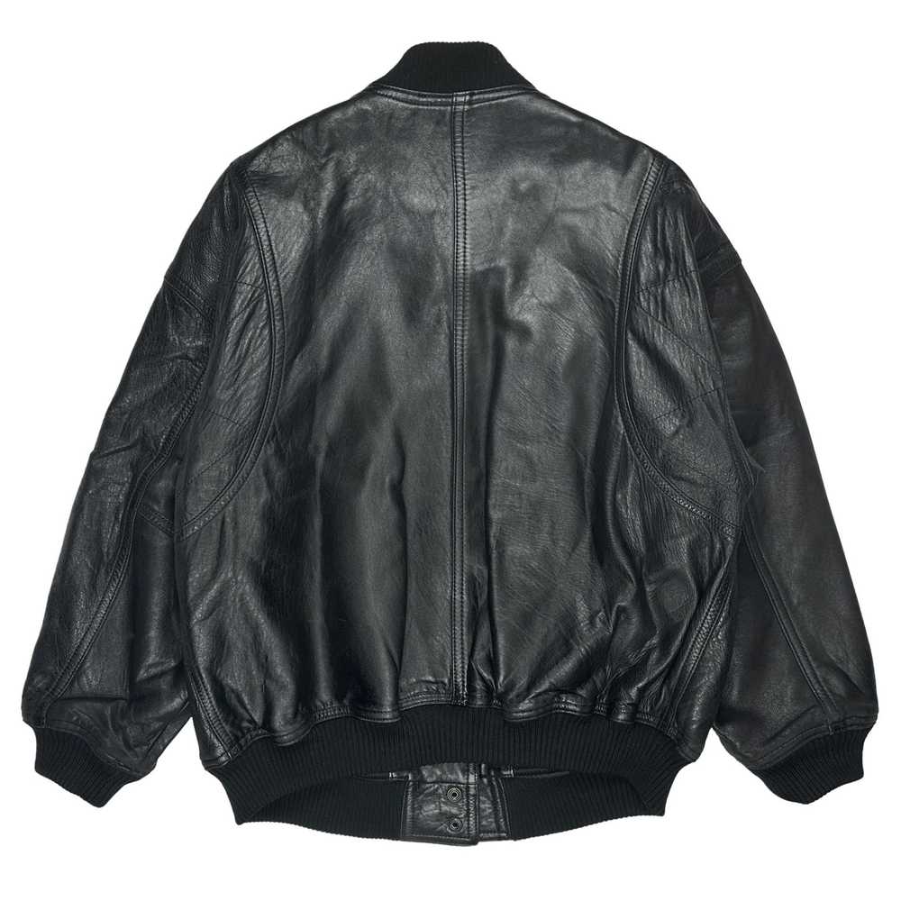 Issey Miyake 80's Leather I.S Bomber - image 2