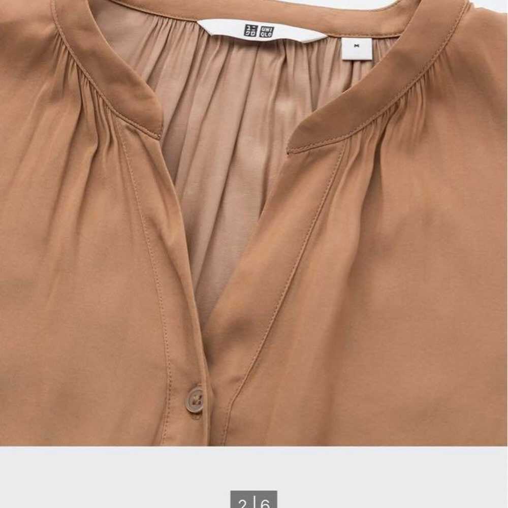 UNIQLO V-neck Long Shirt One-piece - image 2