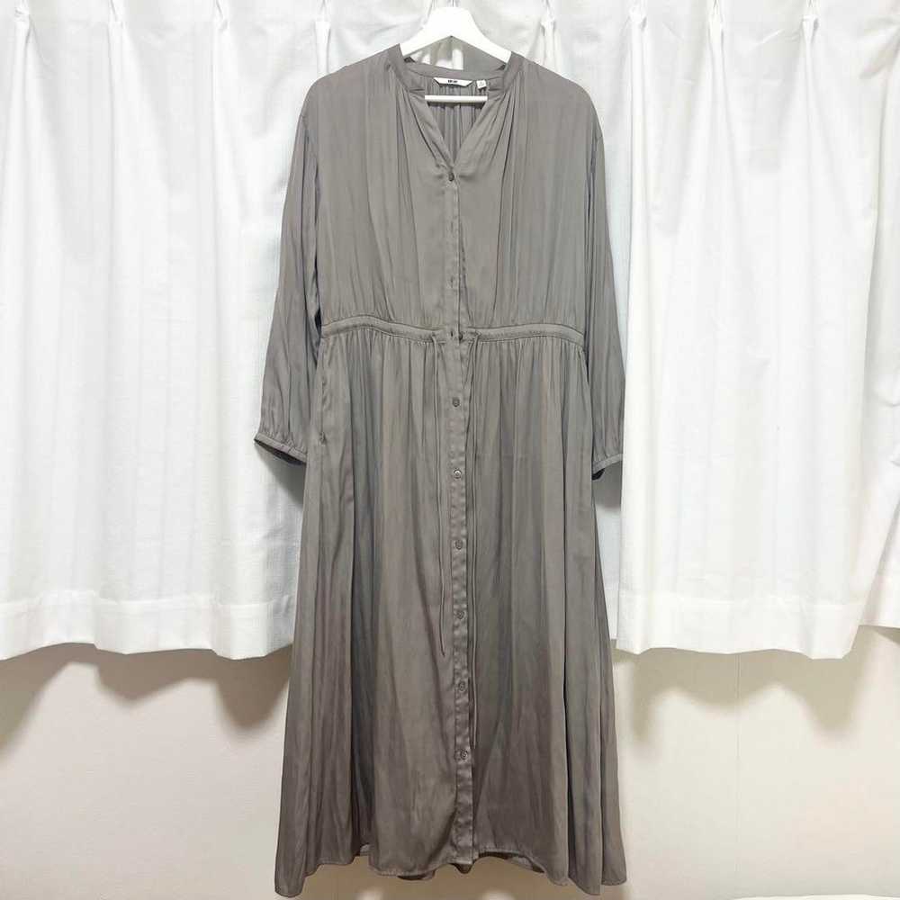 UNIQLO V-neck Long Shirt One-piece - image 7