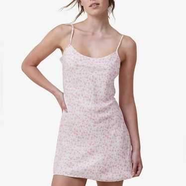 Cotton On Womens Drew Mini Slip Dress in Pink - image 1