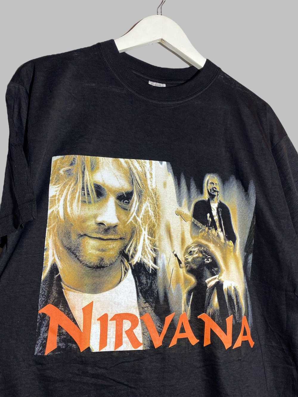 Band Tees × Nirvana × Vintage Vintage 90s Nirvana… - image 3