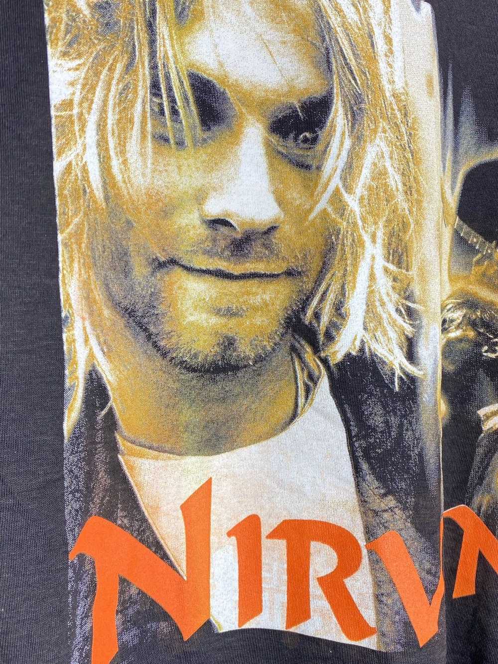 Band Tees × Nirvana × Vintage Vintage 90s Nirvana… - image 4