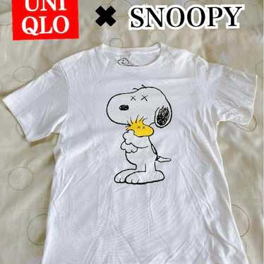 UNIQLO Snoopy collaboration T-shirt White Short S… - image 1