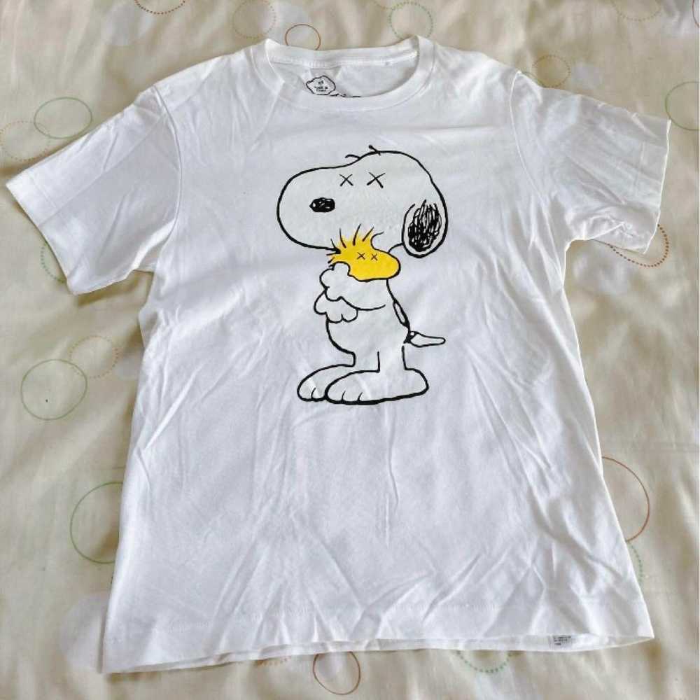 UNIQLO Snoopy collaboration T-shirt White Short S… - image 2