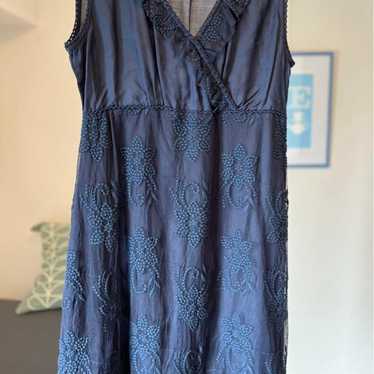 Navy Lace Dress