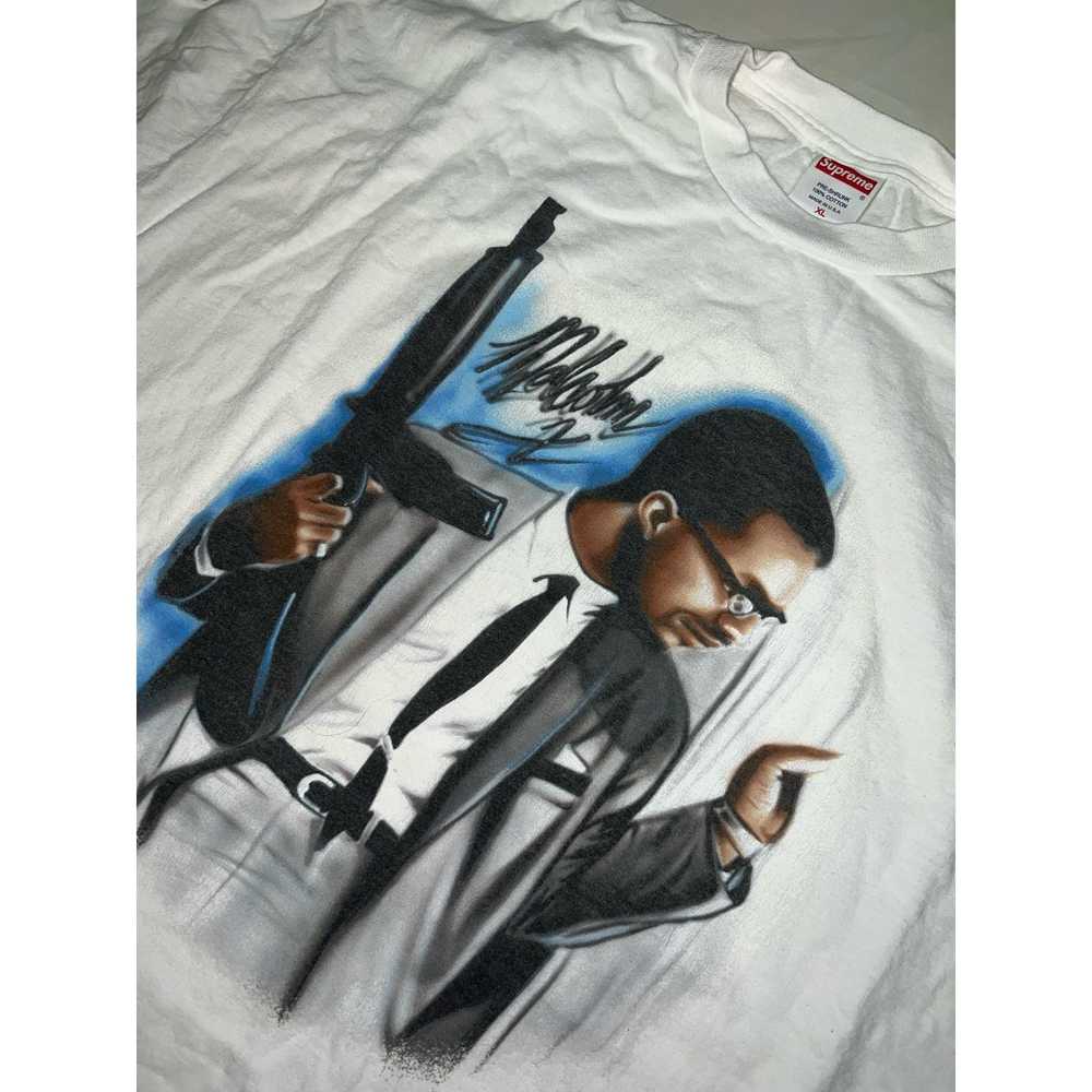 Supreme Supreme 2003 Malcom X Airbrush Tee - image 2