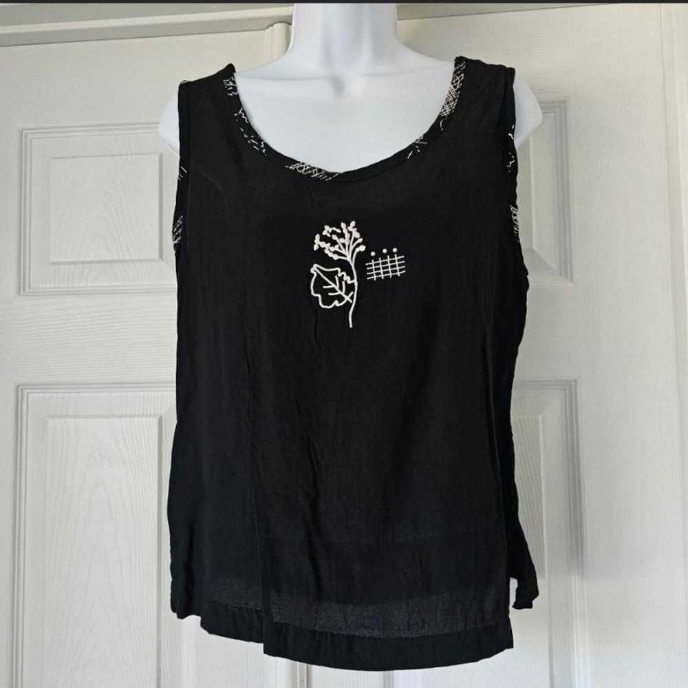 Whimsigoth 90s vtg cottage core tank top - image 2