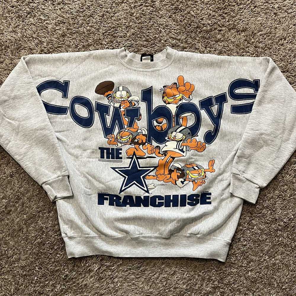 NFL × Vintage 1994 Dallas Cowboys Garfield Footba… - image 1